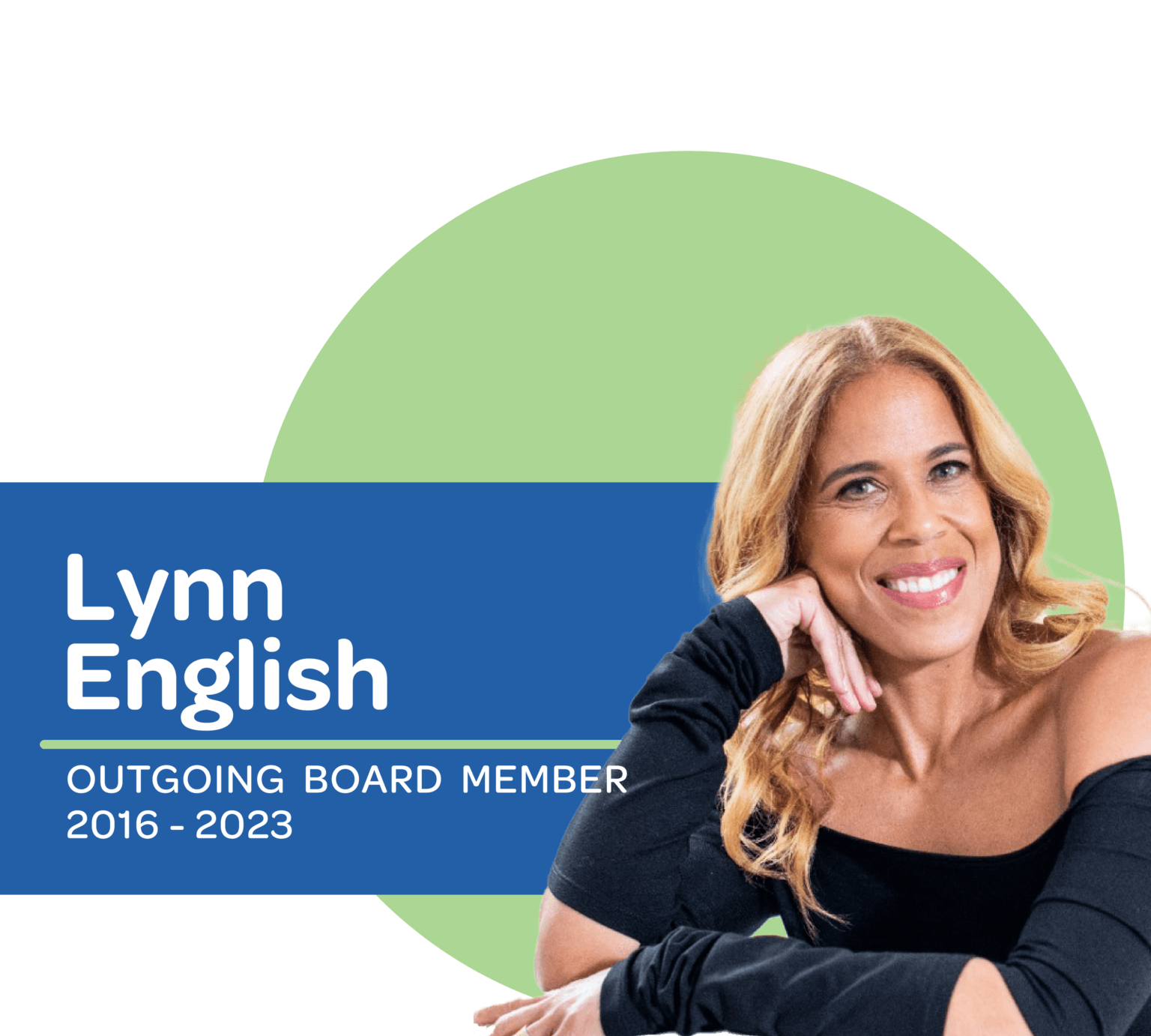 Image of Lynn English, outgoing Safe Shores board member.